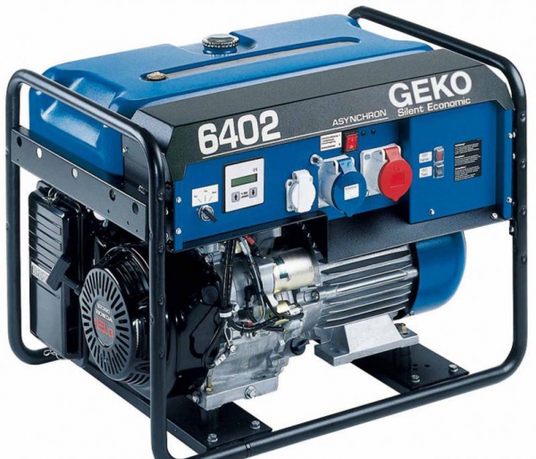 Бензиновый генератор (электростанция) Geko 6402 ED–AA/HHBA