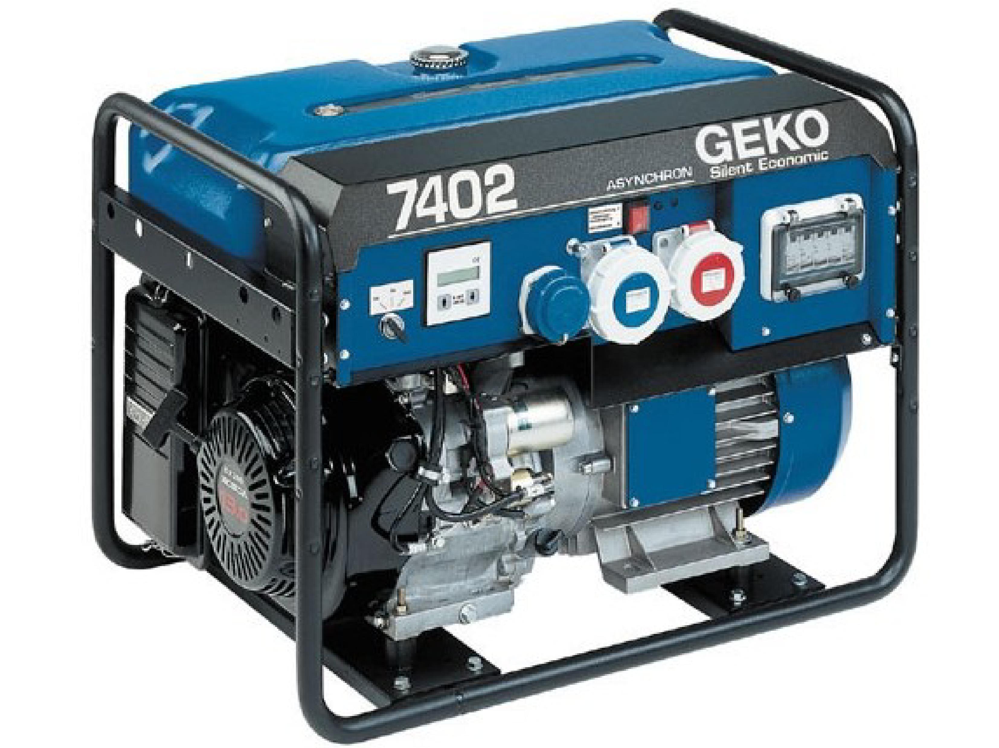 Бензиновый генератор (электростанция) Geko 7402 ED–AA/HHBA