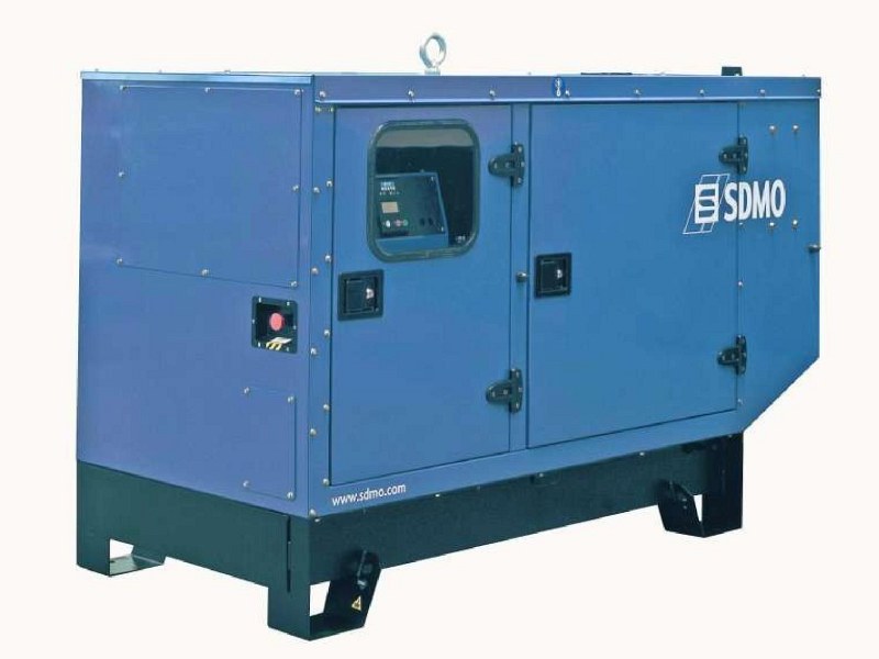 Дизельный генератор (электростанция) SDMO J33 (в кожухе)