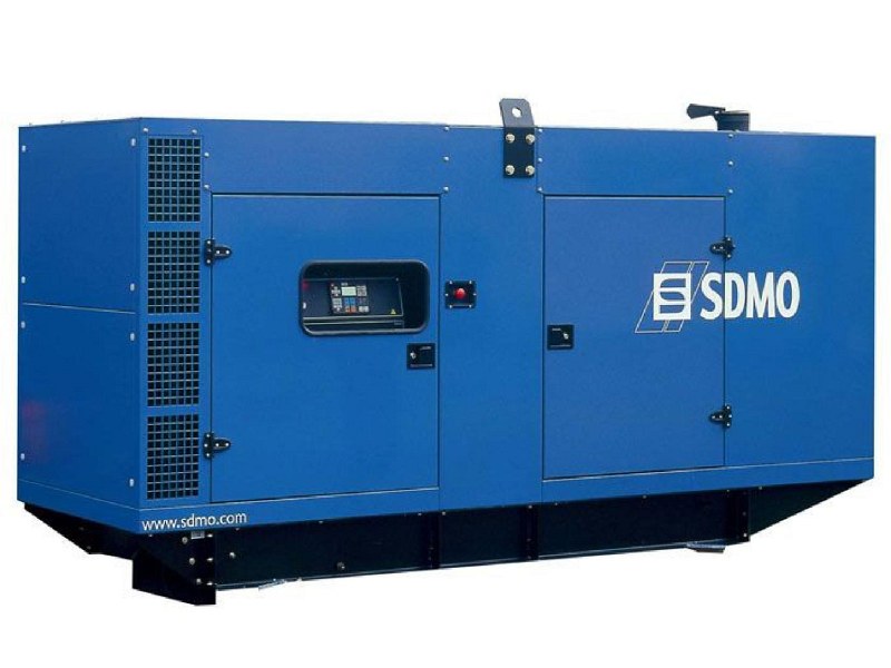 Дизельный генератор (электростанция) SDMO J275K (в кожухе)