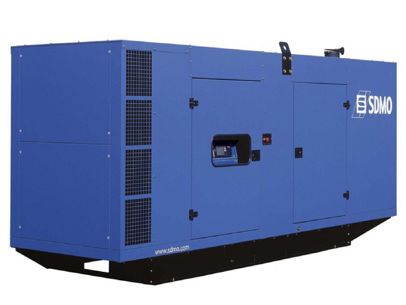 Дизельный генератор (электростанция) SDMO V275C2 (в кожухе)