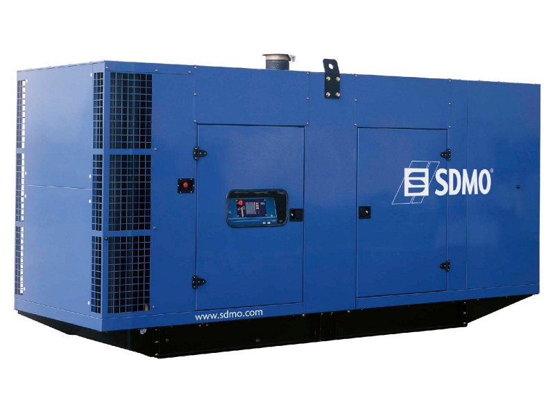 Дизельный генератор (электростанция) SDMO V630C2 (в кожухе)