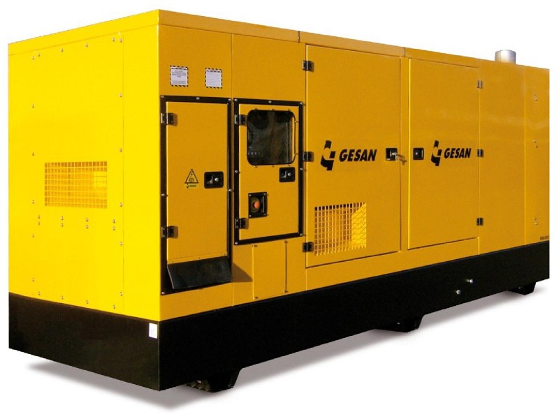 Дизельный генератор (электростанция) Gesan DPAS 700E LS (в кожухе)