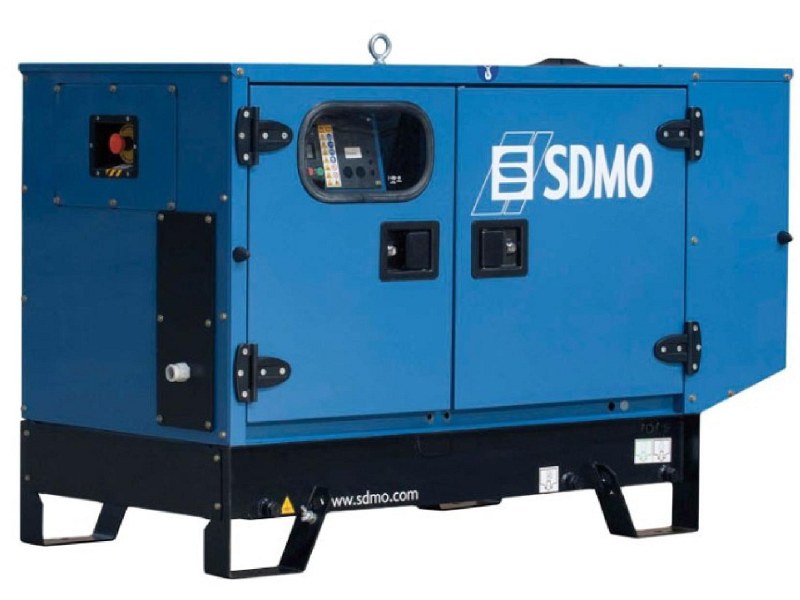 Дизельный генератор (электростанция) SDMO T9HK (в кожухе)