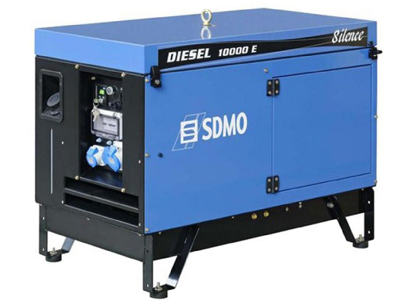 Бензиновый генератор (электростанция) SDMO DIESEL 10000 E SILENCE