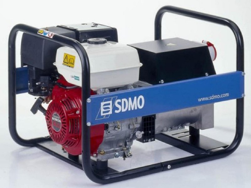 Бензиновый генератор (электростанция) SDMO HX 5000 T-C (-S)