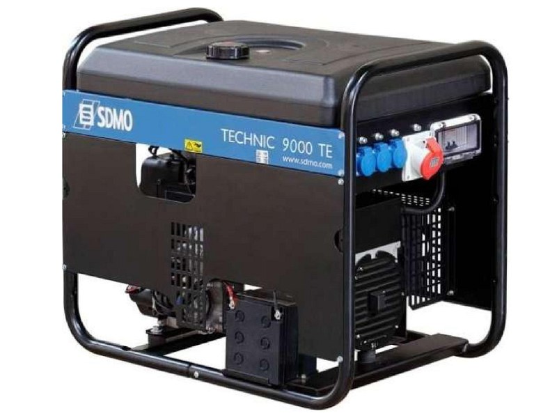 Бензиновый генератор (электростанция) SDMO TECHNIC 9000 TE (снят с производства)