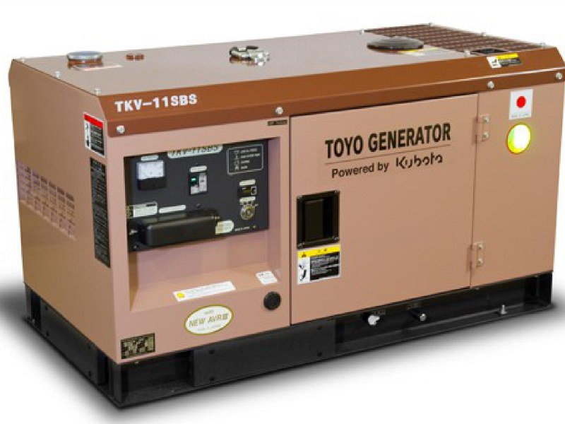 Дизельный генератор (электростанция) TOYO TKV-11SBS (в шумозащитном кожухе)