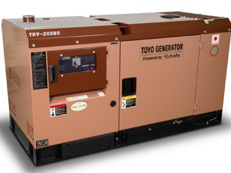 Дизельный генератор (электростанция) TOYO TKV-20SBS (в шумозащитном кожухе)