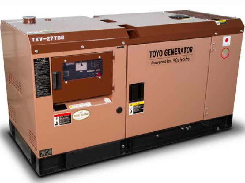 Дизельный генератор (электростанция) TOYO TKV-27TBS (в шумозащитном кожухе)