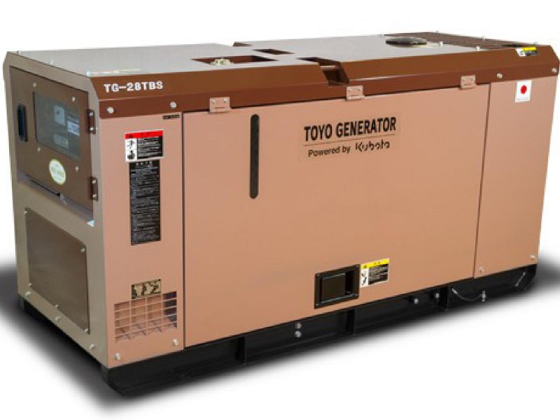 Дизельный генератор (электростанция) TOYO TG-28TBS (в шумозащитном кожухе)