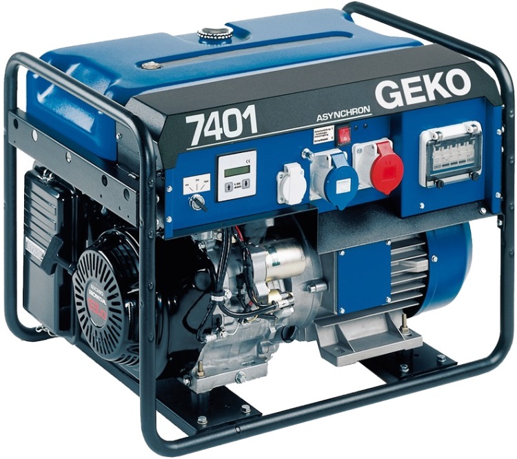 Бензиновый генератор (электростанция) Geko 7401 ED-AА/HЕBA