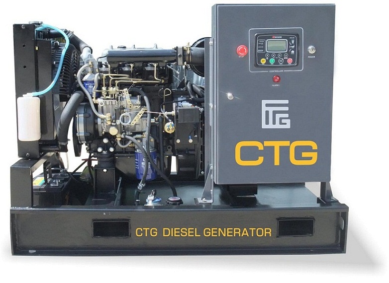 Дизельный генератор (электростанция) CTG AD-14RE-M