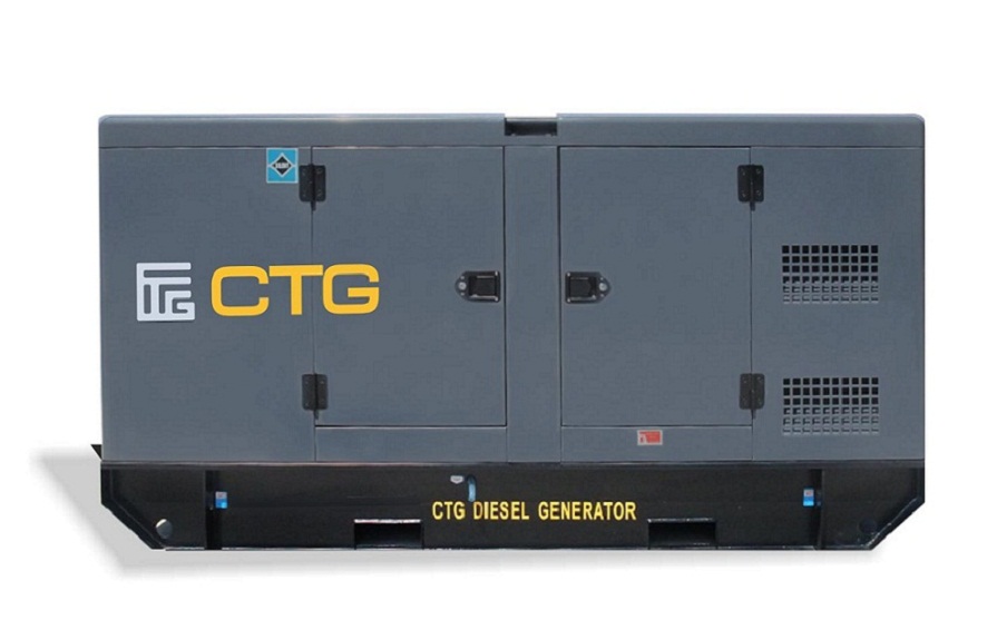 Дизельный генератор (электростанция) CTG AD-55RE (в кожухе)