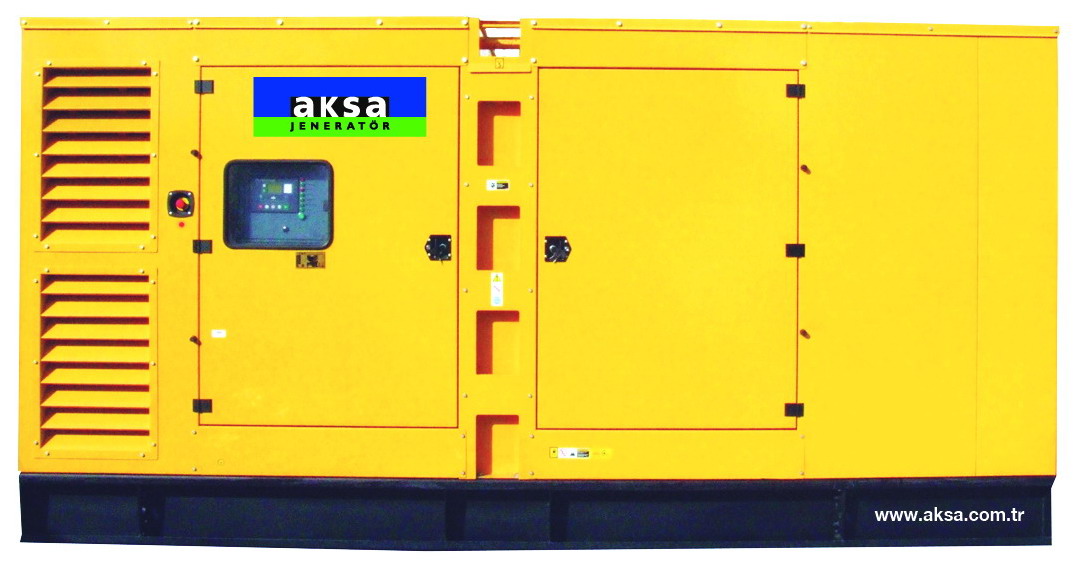 Дизельный генератор (электростанция) Aksa AD-220 (в кожухе)