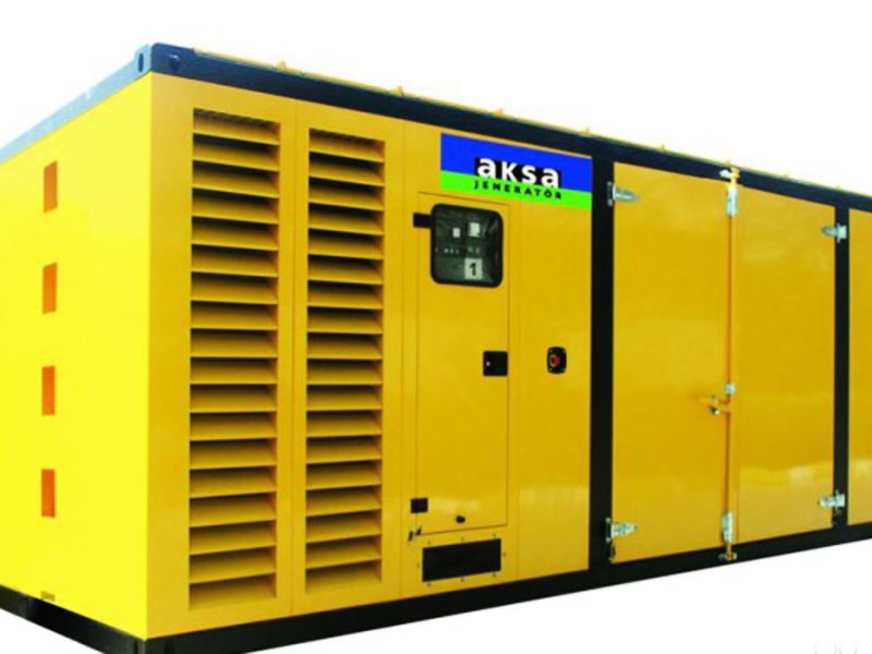 Дизельный генератор (электростанция) Aksa AC-1410 (в кожухе)