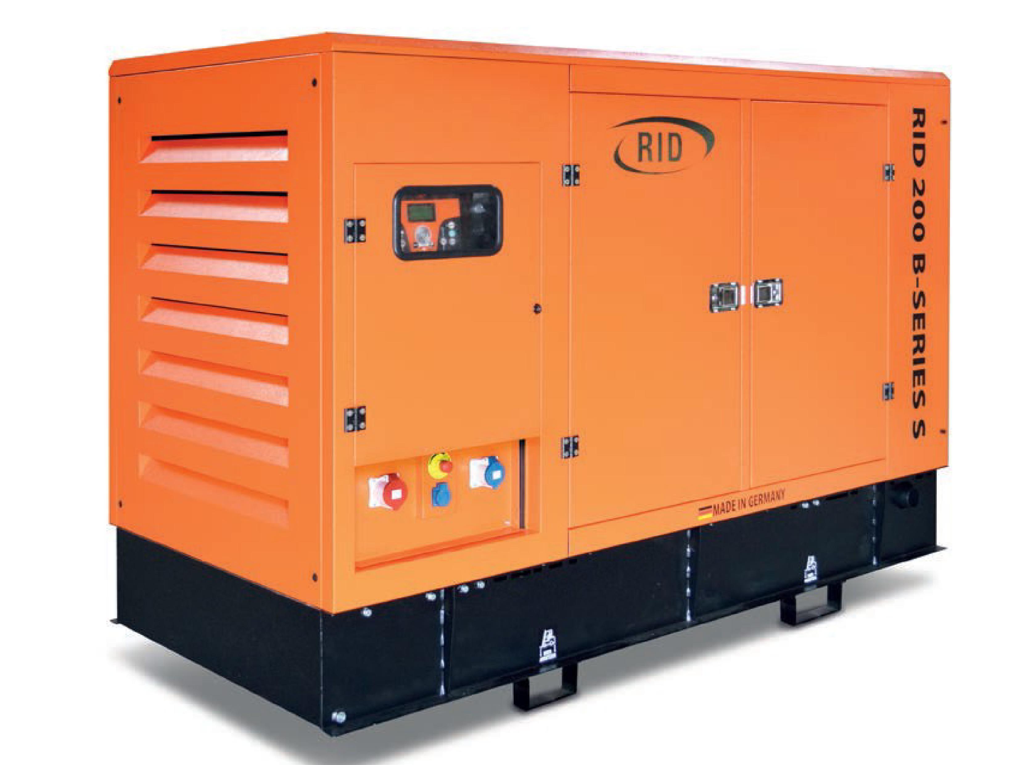 Дизельный генератор (электростанция) RID 130 B-SERIES S (STANDARD) (в кожухе)