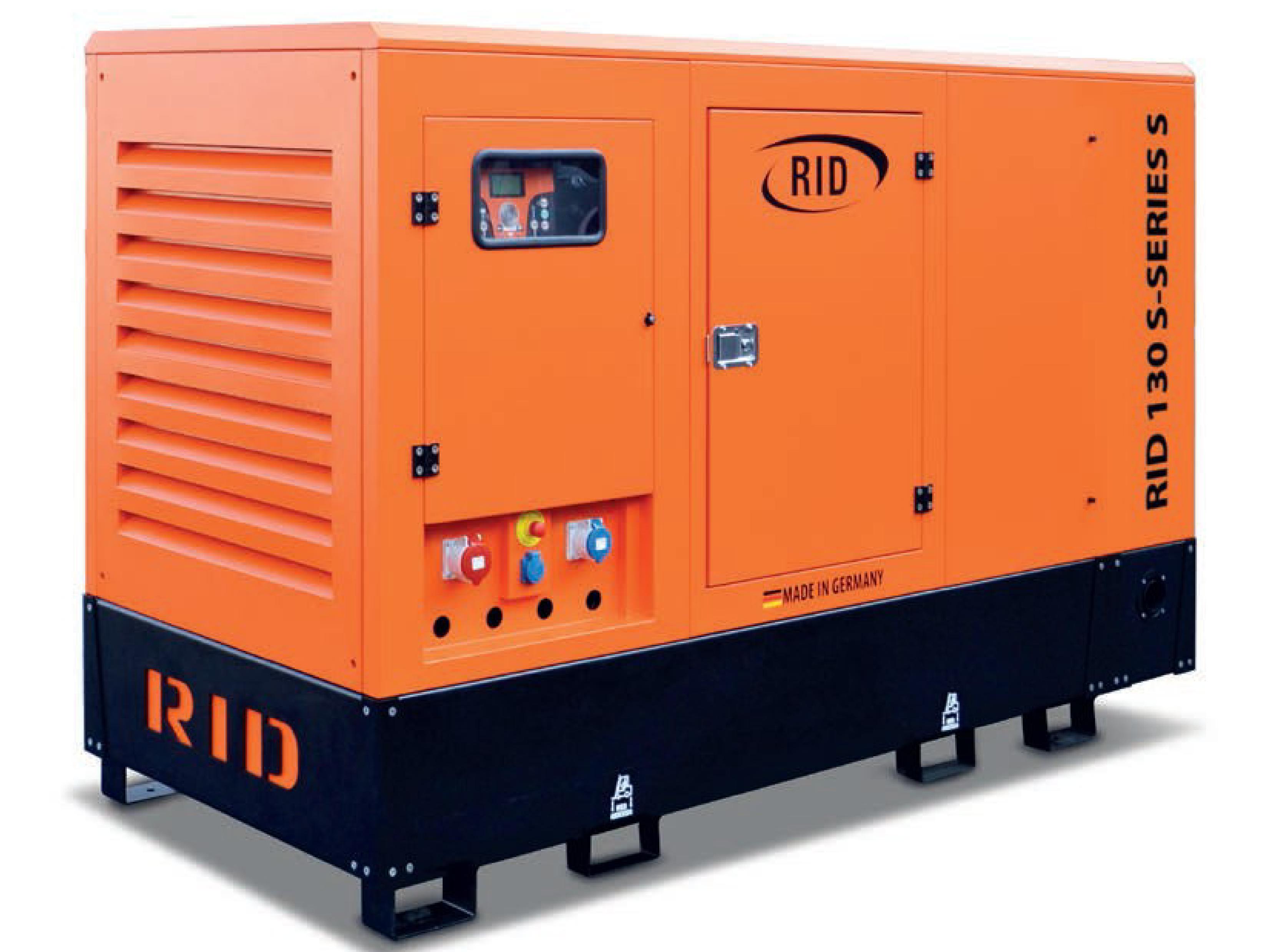 Дизельный генератор (электростанция) RID 130 S-SERIES S (PREMIUM) (в кожухе)