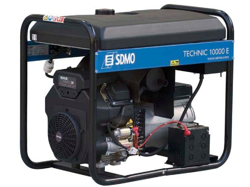 Бензиновый генератор (электростанция) SDMO TECHNIC 10000 E AVR C