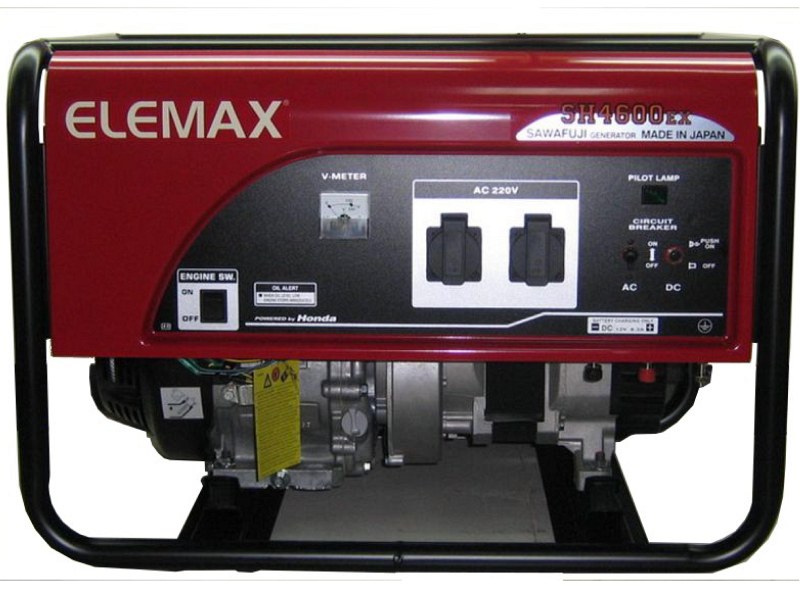 Бензиновый генератор (электростанция) ELEMAX SH 4600 EX-R