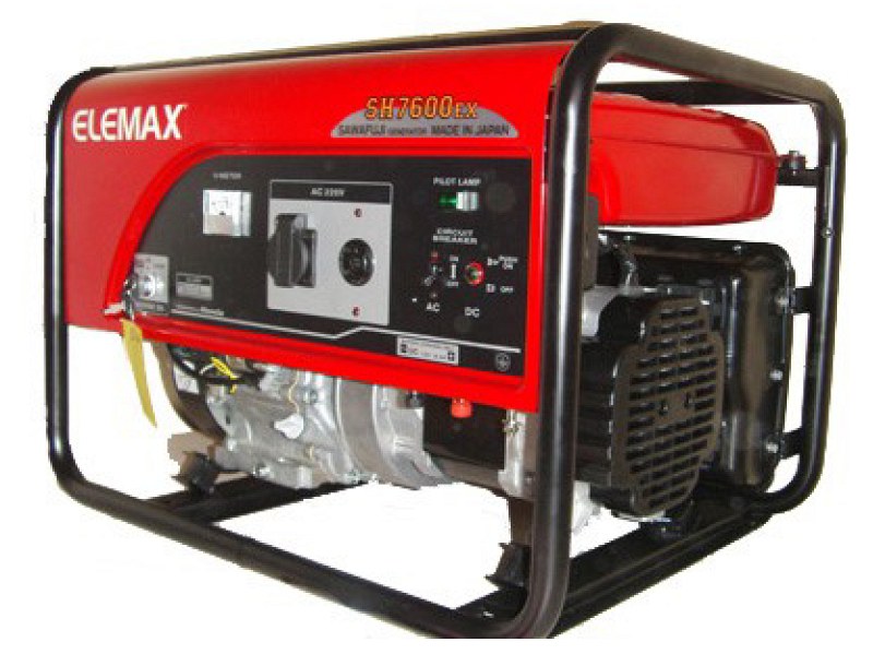 Бензиновый генератор (электростанция) ELEMAX SH 7600 EX-RS