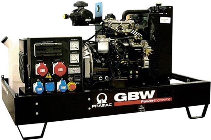Дизельный генератор (электростанция) PRAMAC GBW30Y