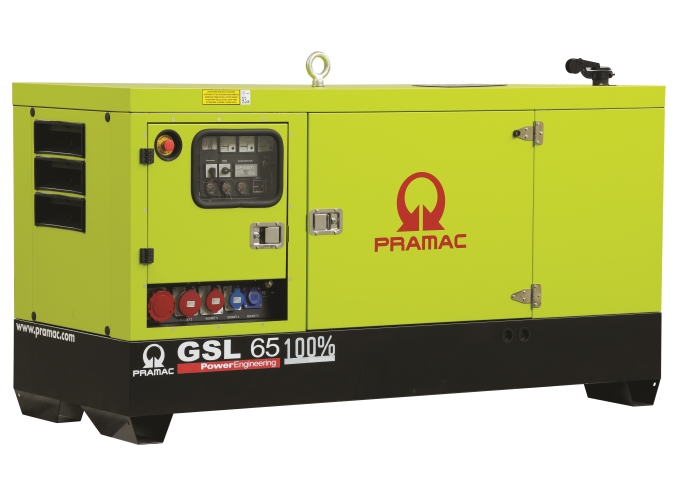 Дизельный генератор (электростанция) PRAMAC GSL65D (в кожухе)