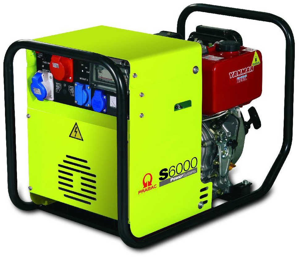 Бензиновый генератор (электростанция) PRAMAC S6000