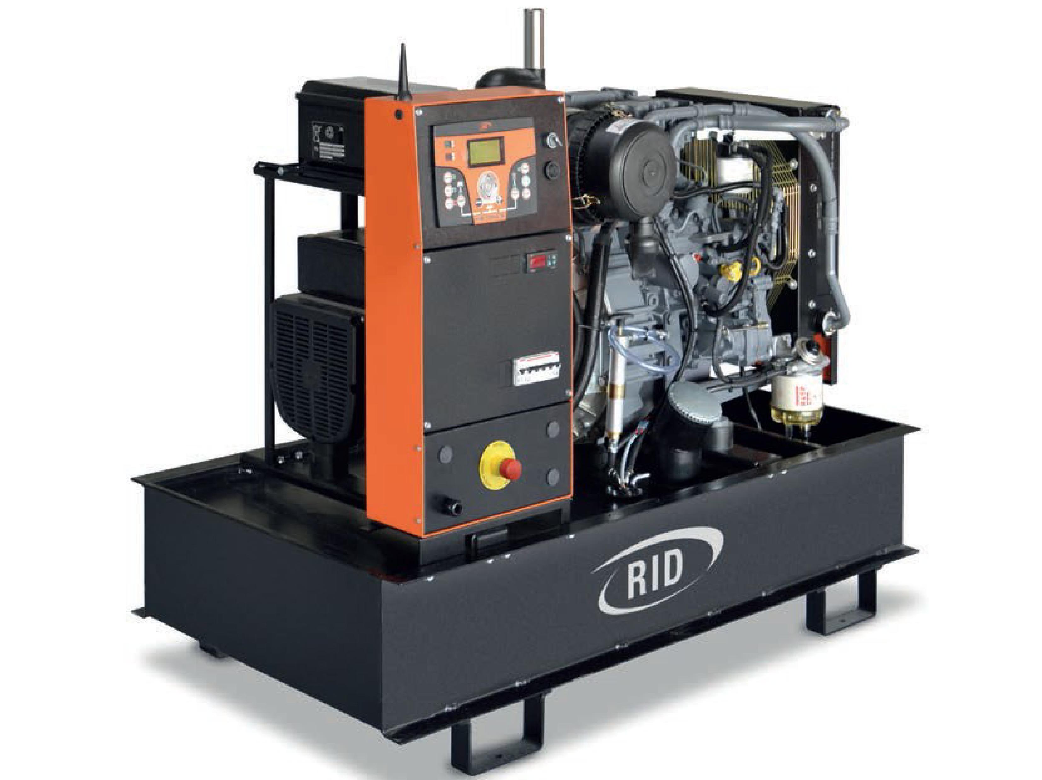 Дизельный генератор (электростанция) RID 14 S-SERIES (STANDARD)