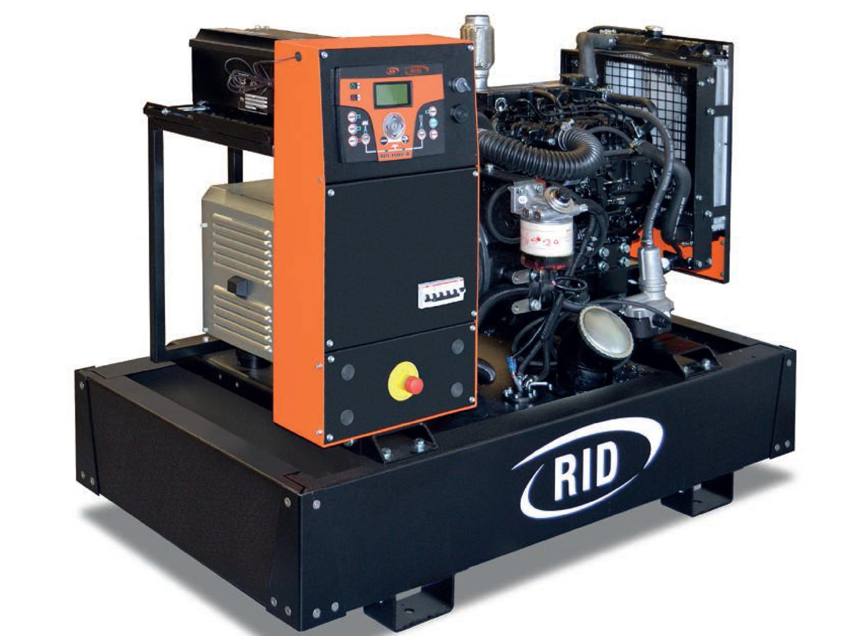 Дизельный генератор (электростанция) RID 8 E-SERIES (PREMIUM)